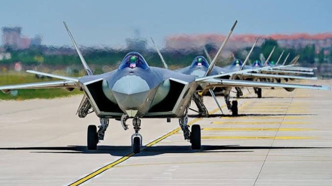 Indoensia akan membeli sedikitnya 42 jet tempur Chengdu J-10C buatan China (ist) MDN