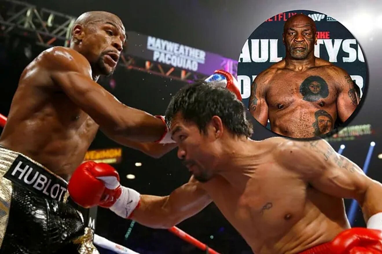 Mayweather vs Pacquiao dan Tyson (ist) MDN